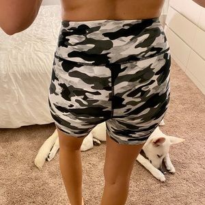 Army Camo Biker Short